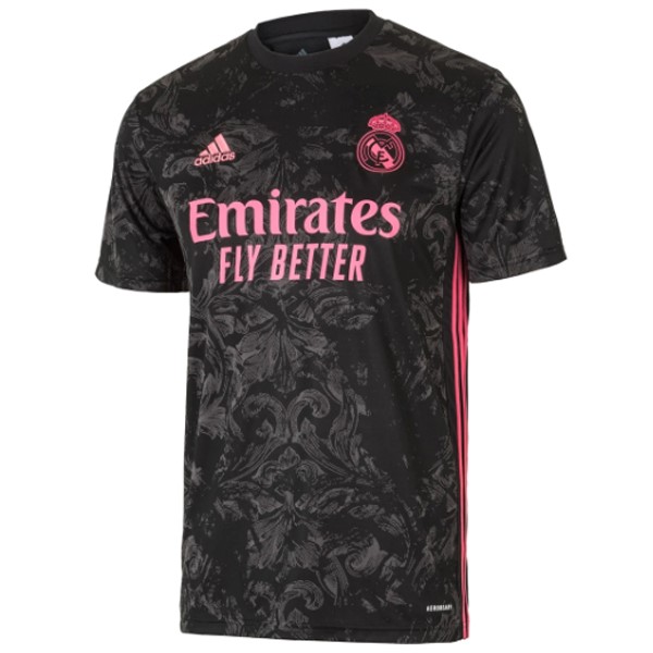 Tailandia Camiseta Real Madrid Replica Tercera Ropa 2020/21 Negro